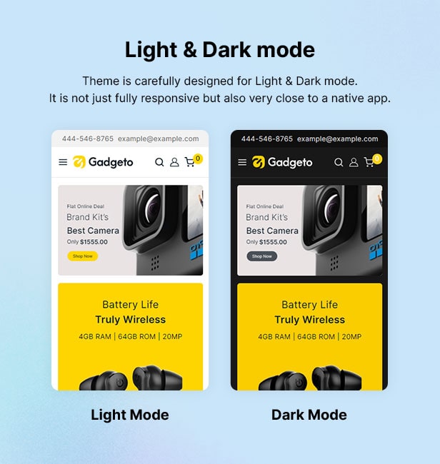 Gadgeto WP - Electronics Store Elementor WooCommerce Theme - 10