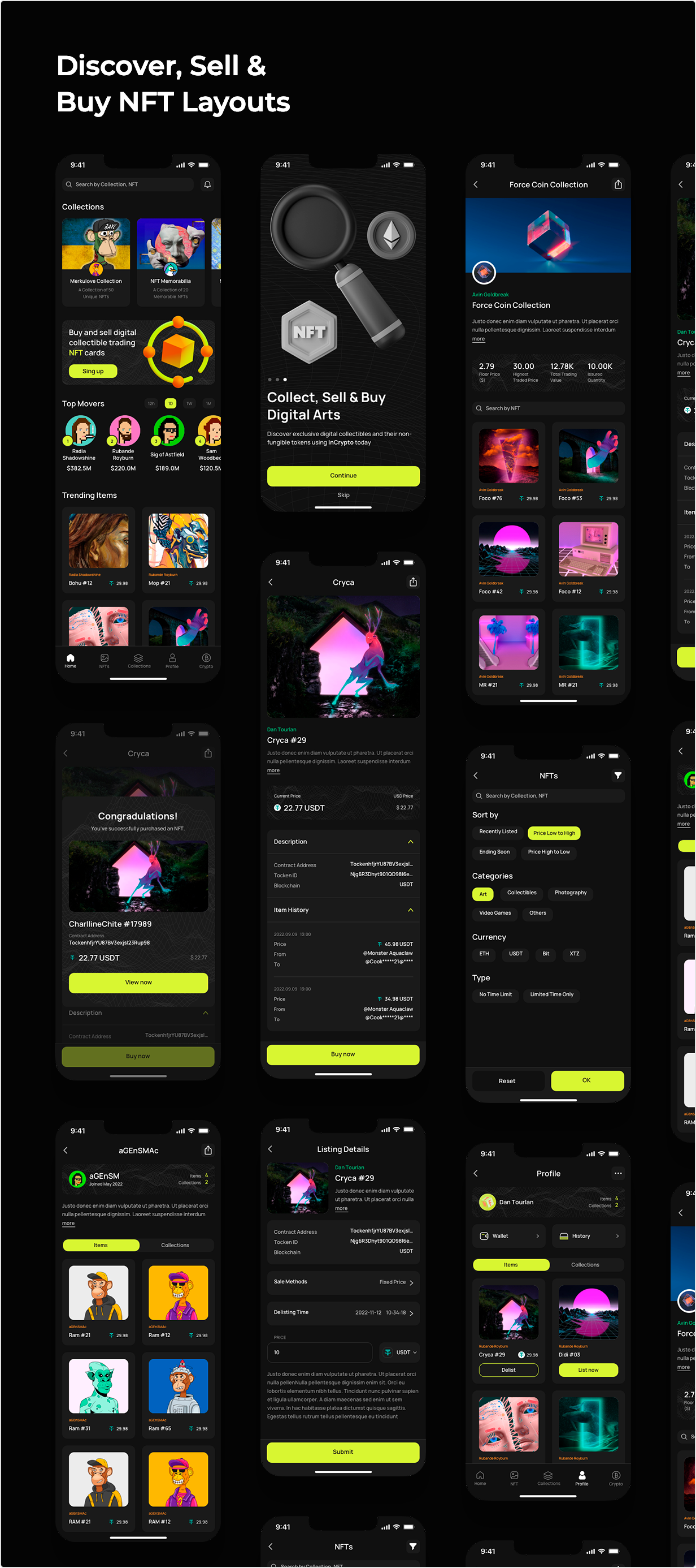 Custom Workouts & Track Progress Layouts