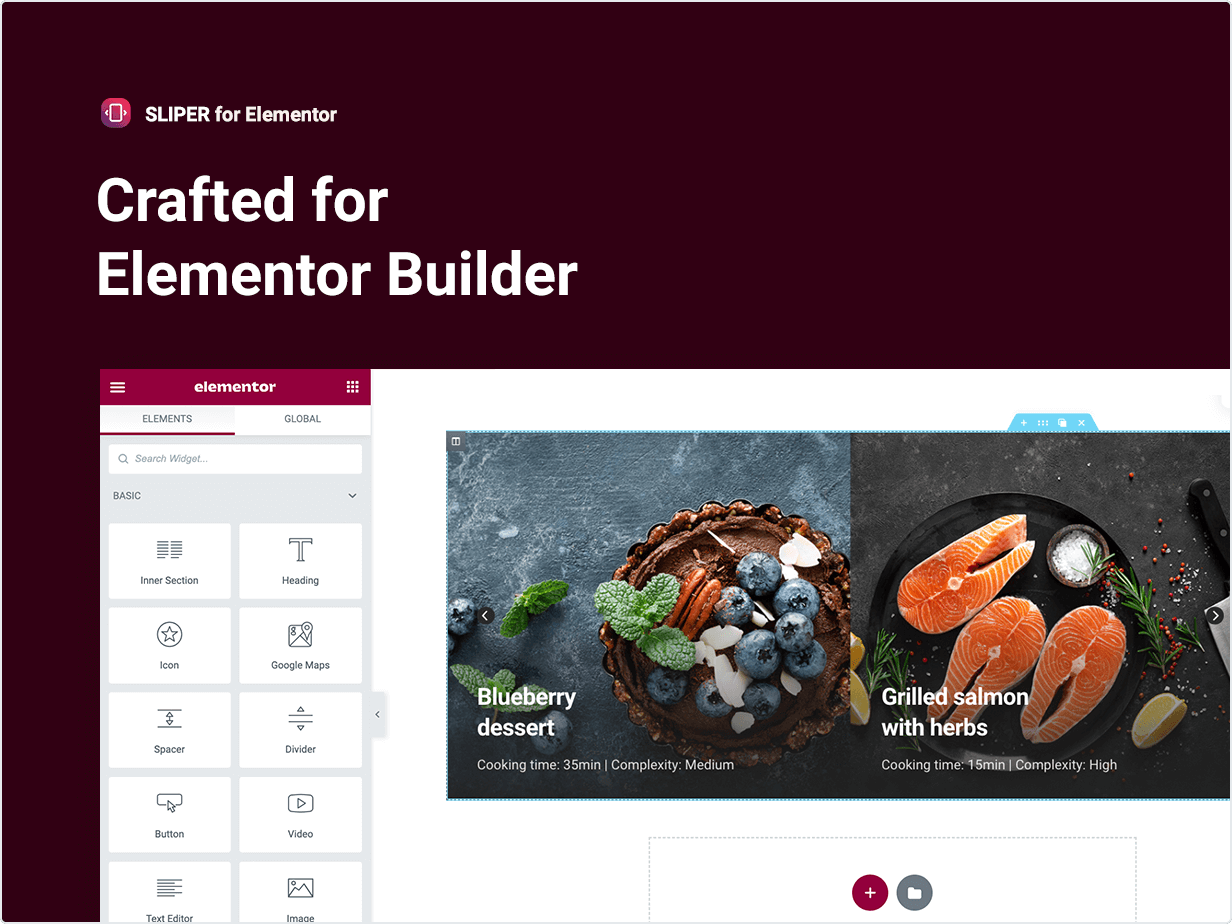 Crafted for Elementor Builder