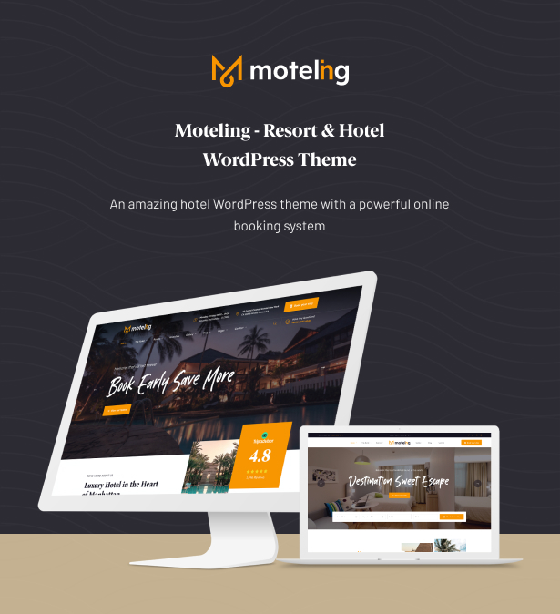 Motelcilik - Tatil Köyü ve Otel WordPress Teması