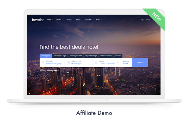 Travel Booking WordPress Theme - 12