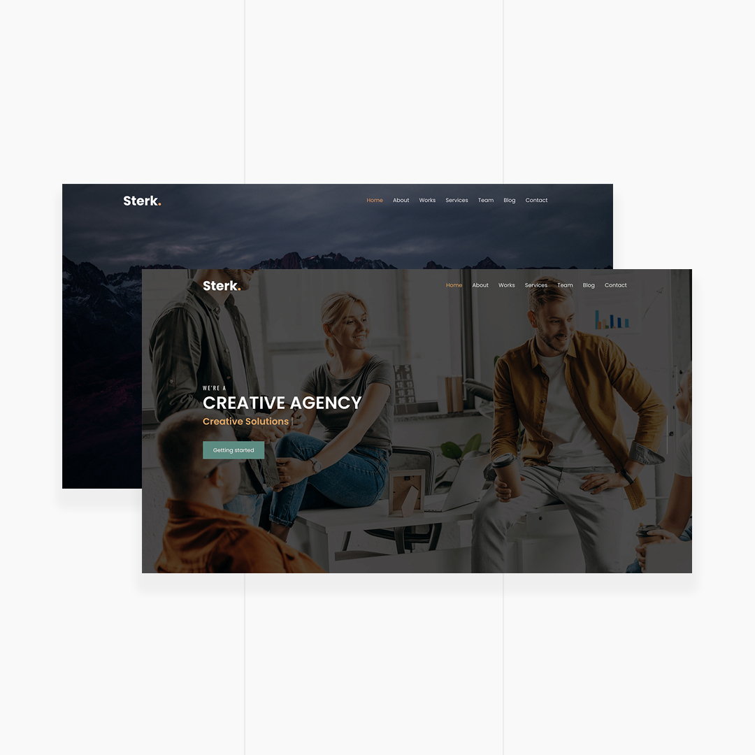 Sterk - Creative Agency & Personal Template