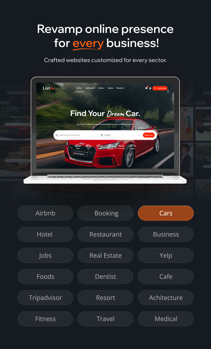 ListOn - Directory & Listing HTML Template - Tags