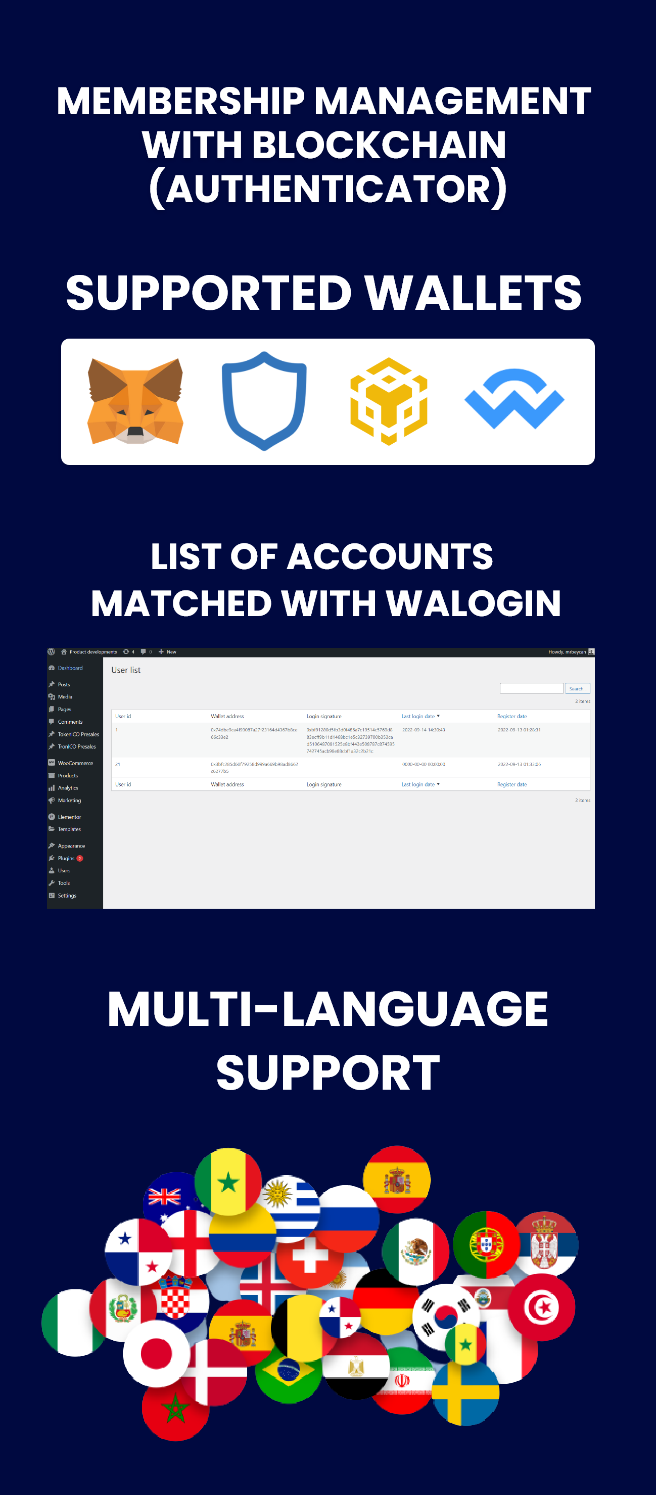 Walogin - Membership management with Blockchain (Authenticator) - 4