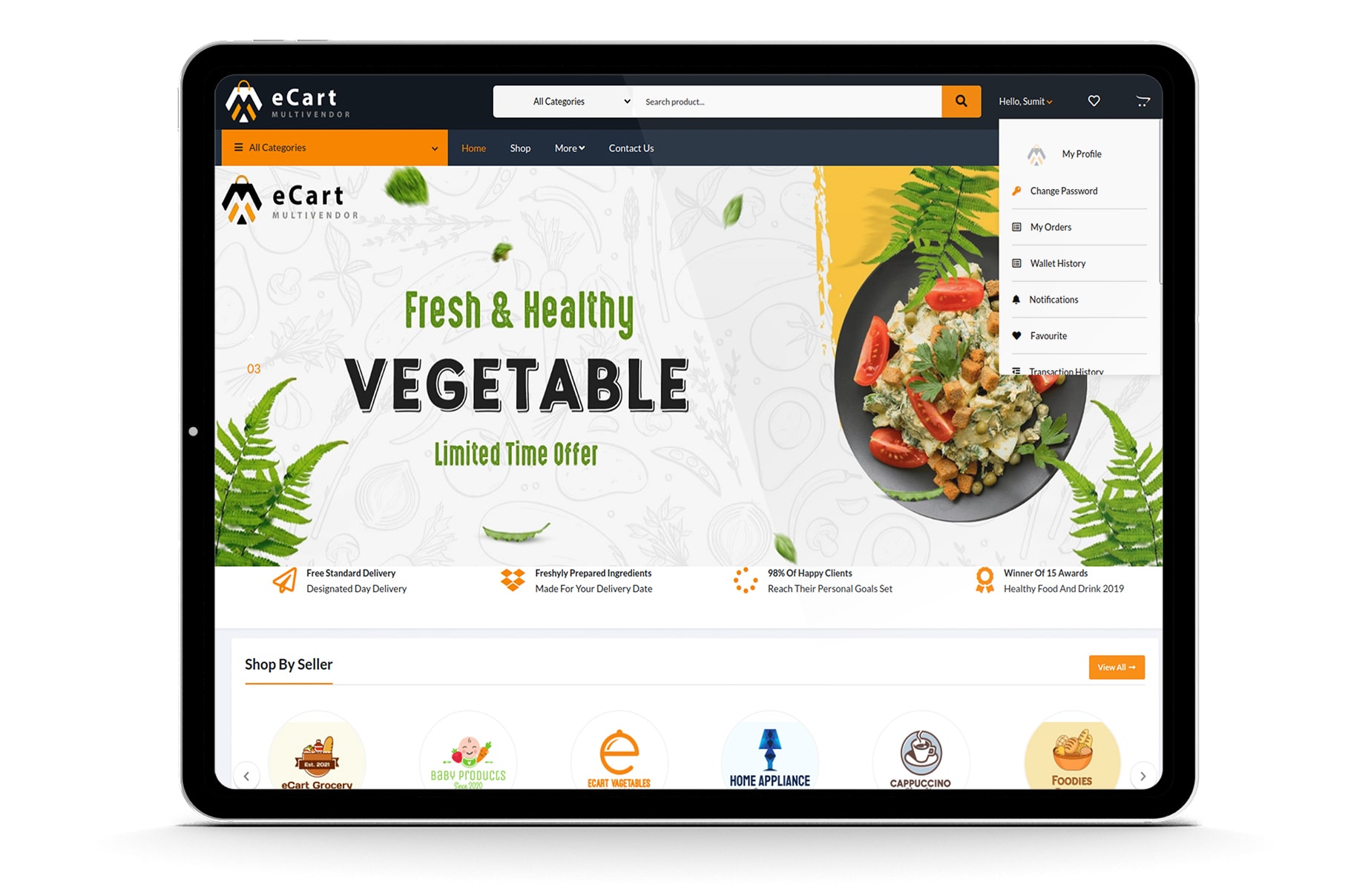 eCart Web - Multi Vendor eCommerce Marketplace - 14