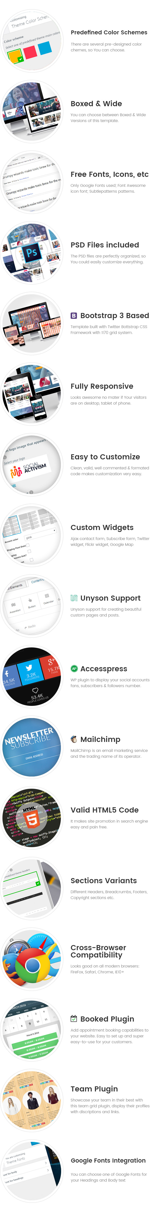 Social Activism - Non-Government Organization WordPress Theme