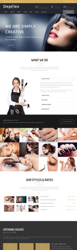 Depilex Salon - Parlour - Spa - Gym - Multipurpose WP Theme - 2