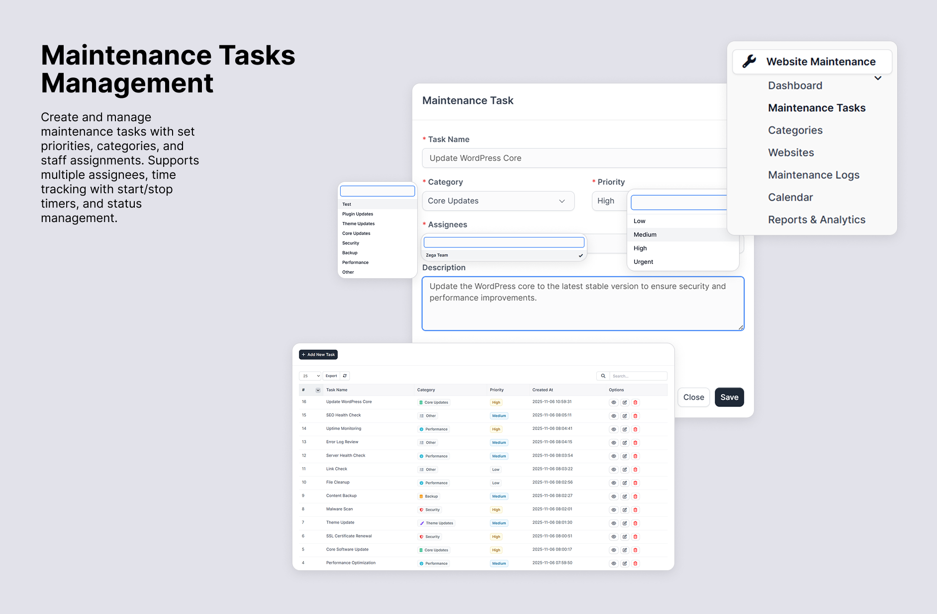Maintenance-Tasks-Management