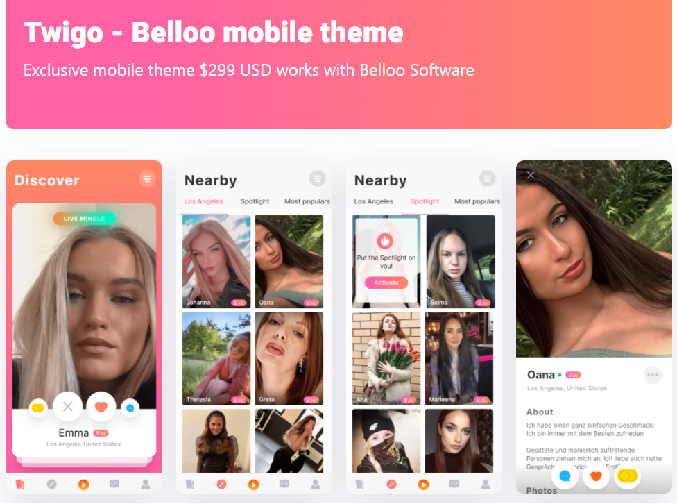 Belloo - Complete Premium Dating Software - 2