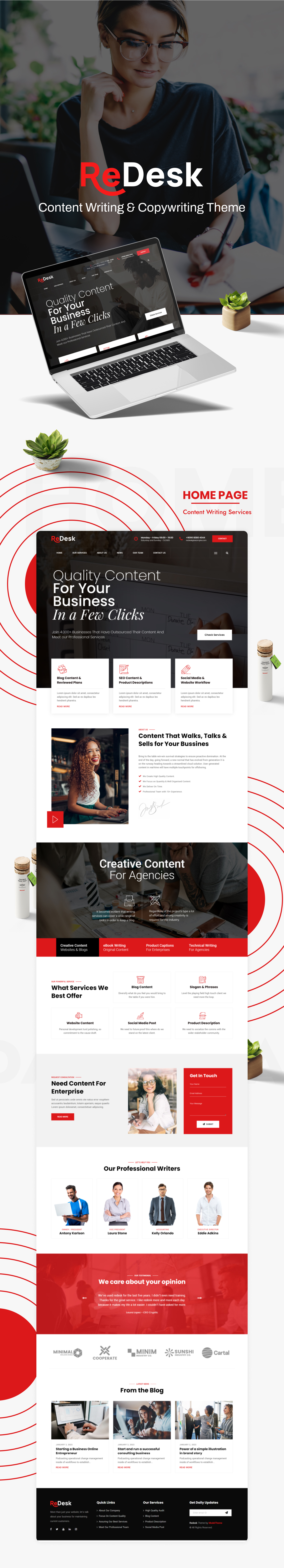 ReDesk - Content Writing & Copywriting Theme - 2