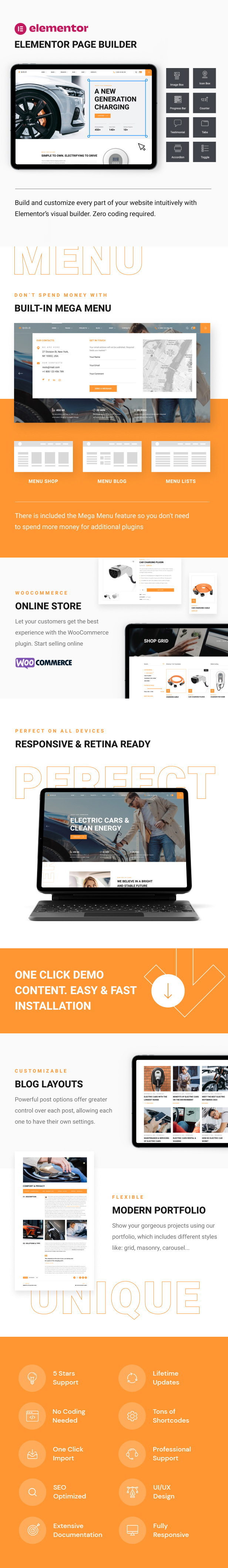 Qiolo - Vehicle & EV Charging WordPress Theme - 2