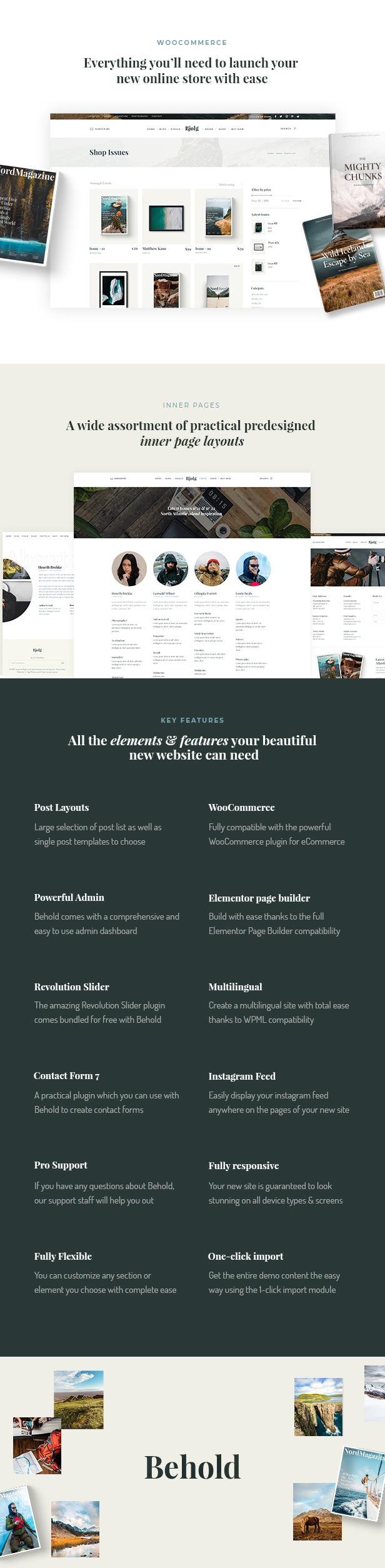 Behold - Personal Blog WordPress Theme - 7