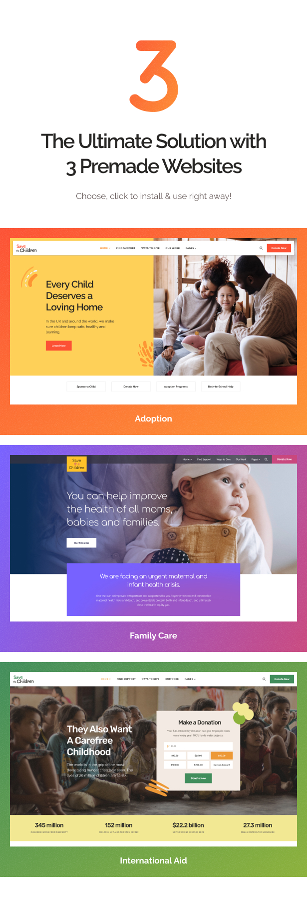 Charity Theme