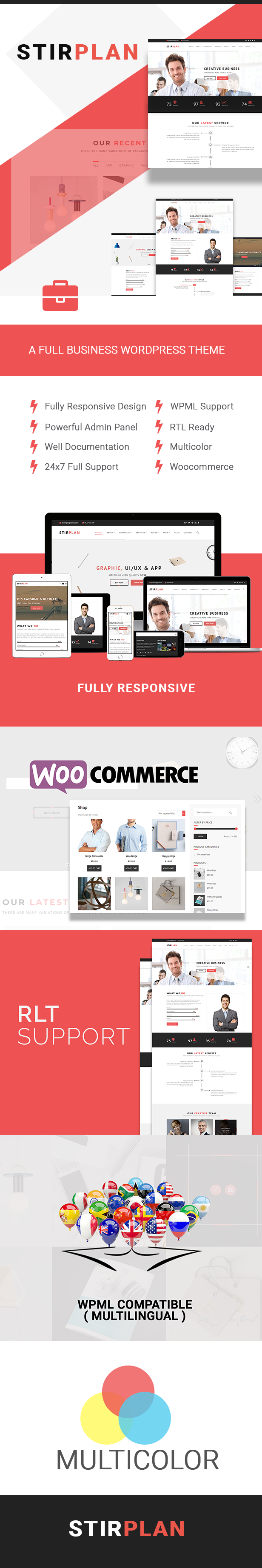 StirPlan - Business, Corporate, Agencies WordPress Theme