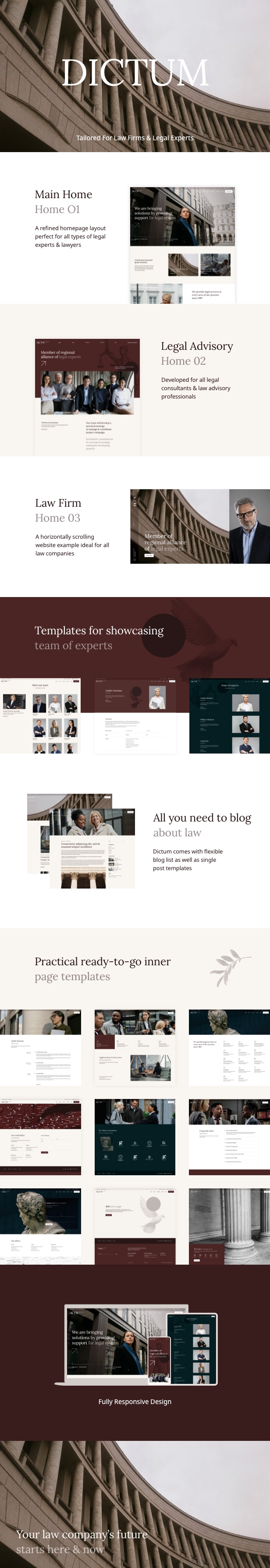 Dictum - Lawyer and Law Firm WordPress Theme - 1