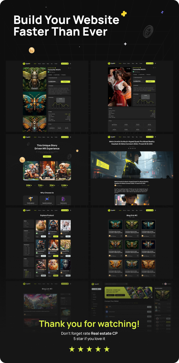 Open9 - NFT Marketplace Figma Template - 4