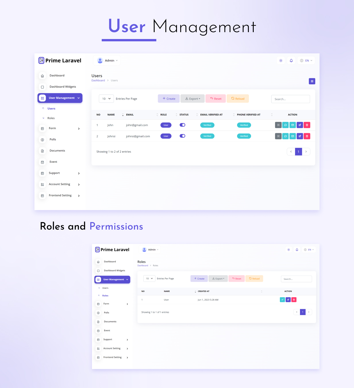 Prime Laravel Saas - Form builder & Poll Management System - 5