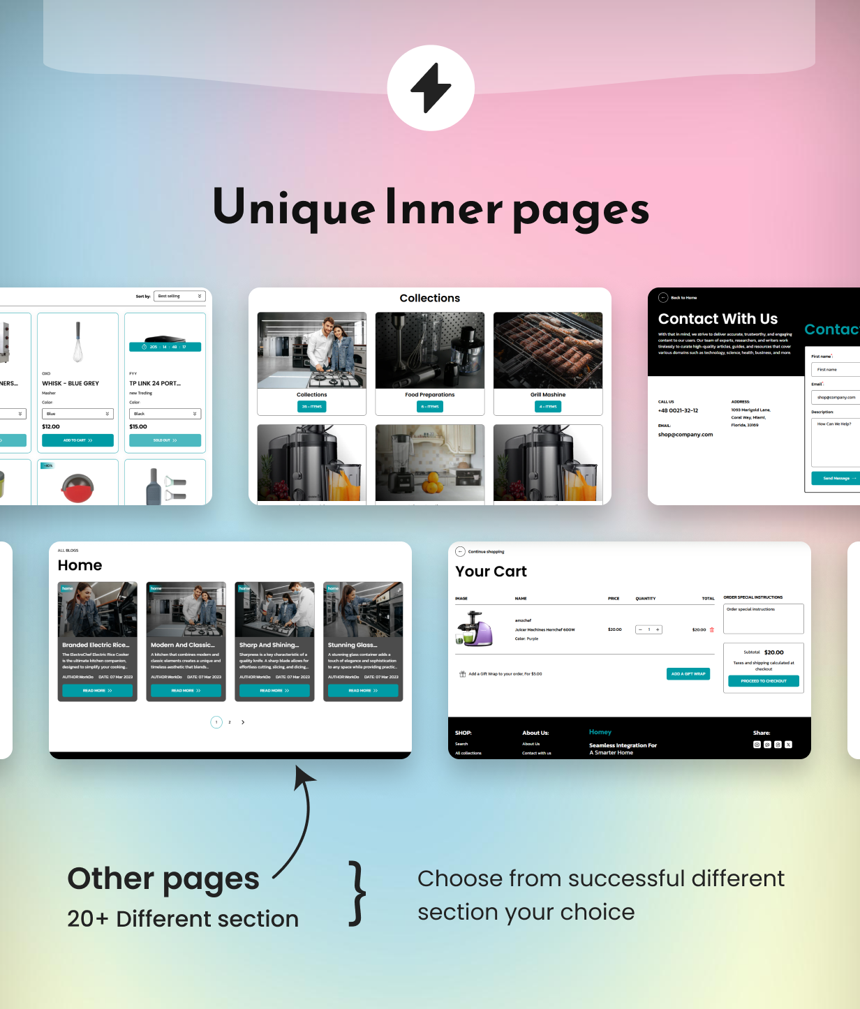 Homey - Kitchen Tools Responsive Shopify 2.0 Store - 13