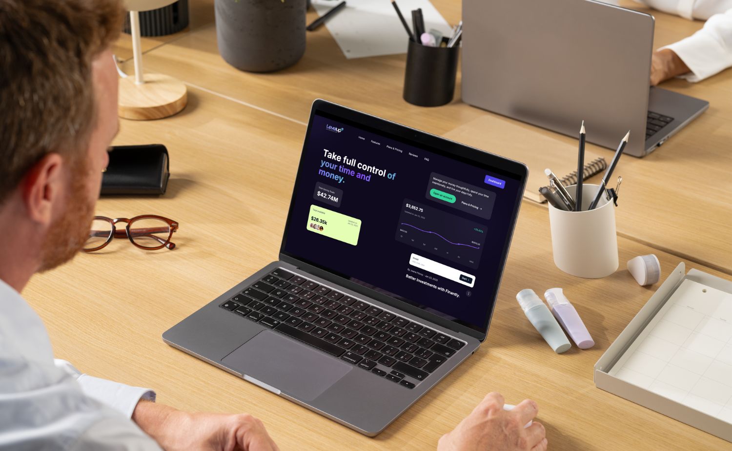LevelUp SaaS - All-in-One Personal Finance, Productivity & Project Management Suite - 1