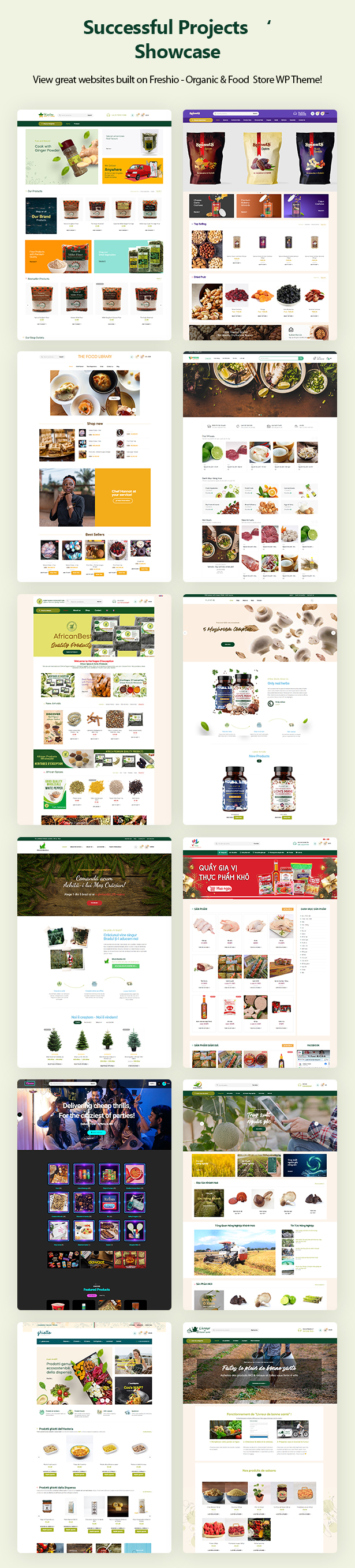 Freshio - Organic Food Store WordPress Theme