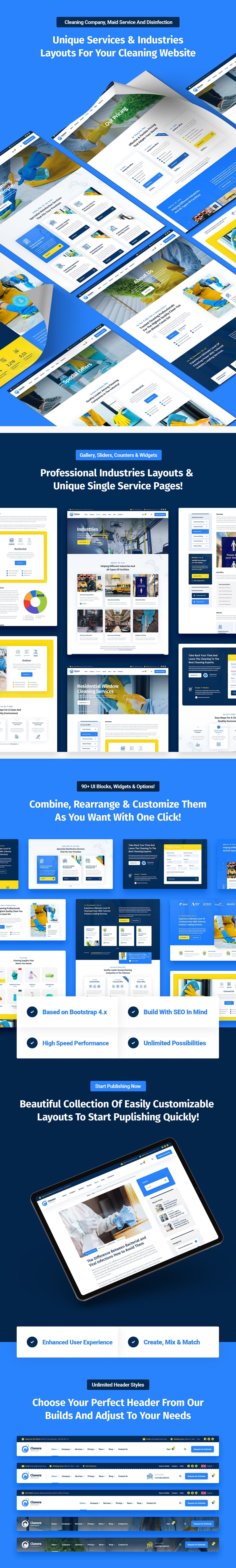 Clanora - Cleaning Services HTML5 Template - 6