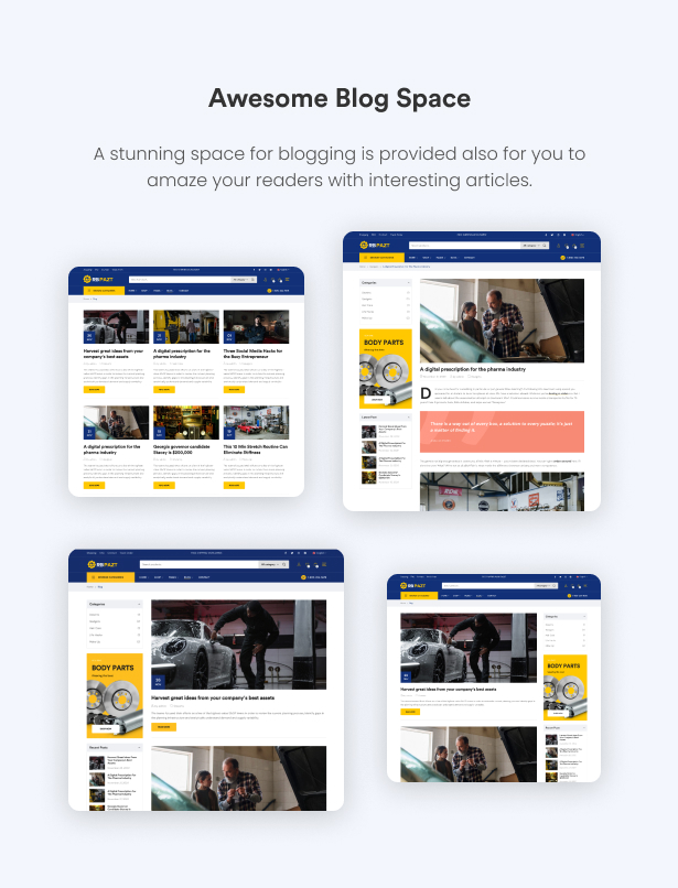 RBpazt - Auto Parts Store WooCommerce Theme