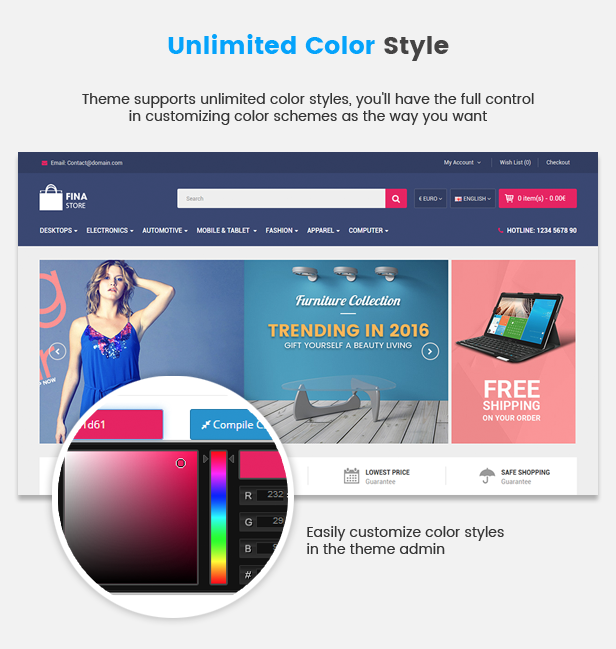 Fina - Opencart Theme