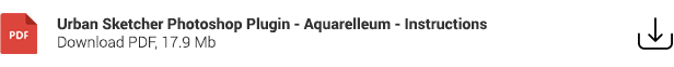 Urban Sketch - Aquarelleum - Photoshop Plugin - 3