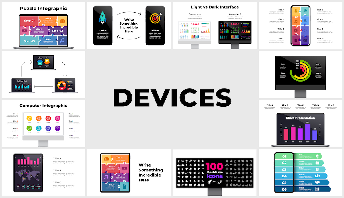 Wowly - 3500 Infographics & Presentation Templates! Updated! PowerPoint Canva Figma Sketch Ai Psd. - 56
