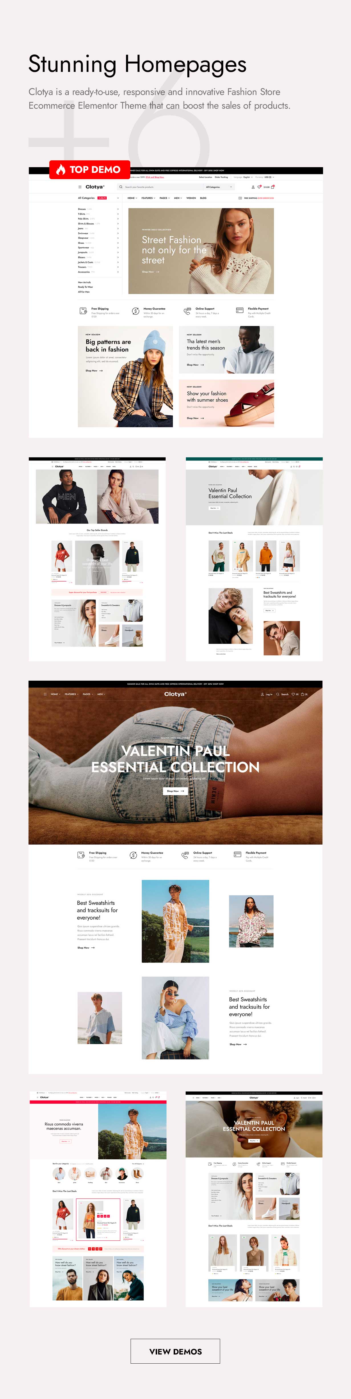 Clotya - Fashion Store eCommerce Theme - 3