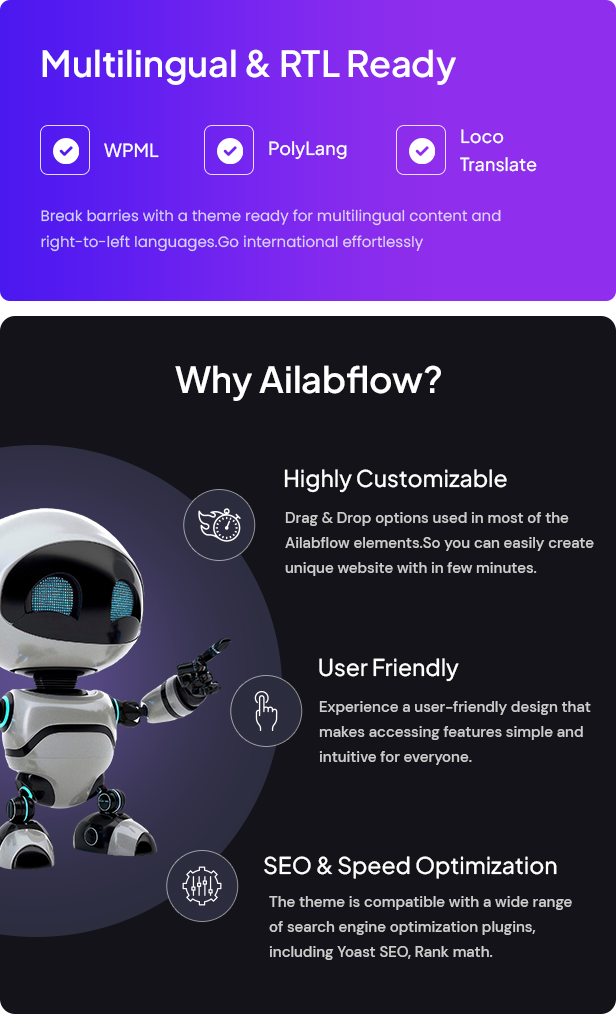AI Agencies & Tech Businesses WordPress Theme