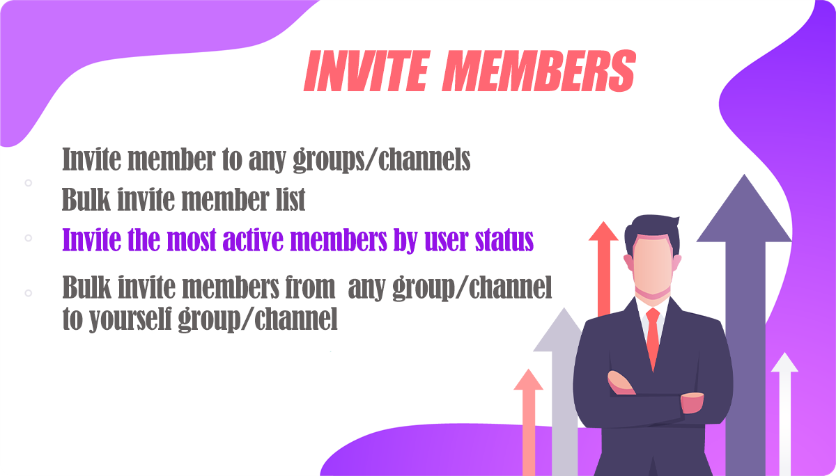 Telegram Marketing Tools Bulk Scraper/Extract/Add/Search/Invite Member|Join Group 36.0.1