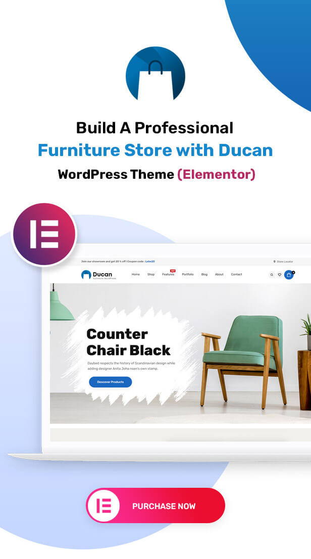 Ducan - Furniture Store WordPress Theme - 1