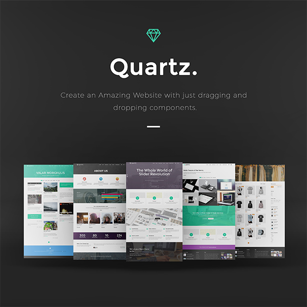 Quartz - A Responsive Multi-purpose WordPress Theme by themegasm |  ThemeForest