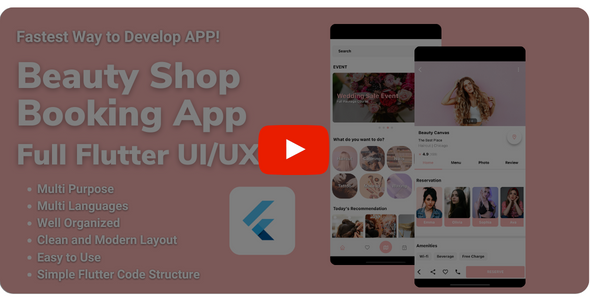 Full Flutter UI Kit - Beauty Salon Booking App - 9