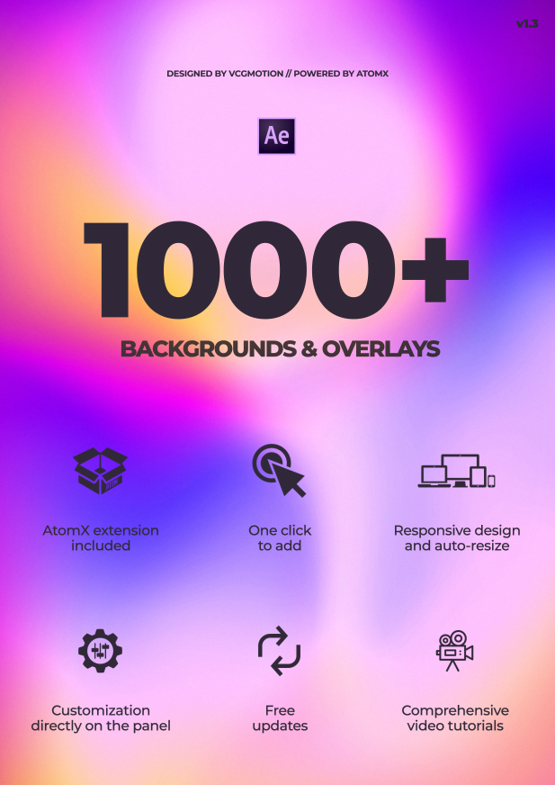 Flow - 1000+ Backgrounds And Overlays For After Effects - 4