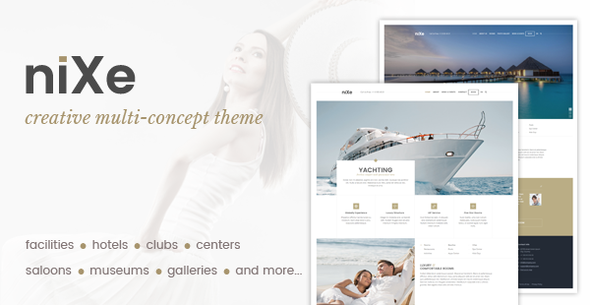 Nixe | Hotel, Club, Travel, SPA and Holiday WordPress Theme - Travel Retail