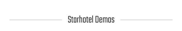 Starhotel - Hotel WordPress Theme