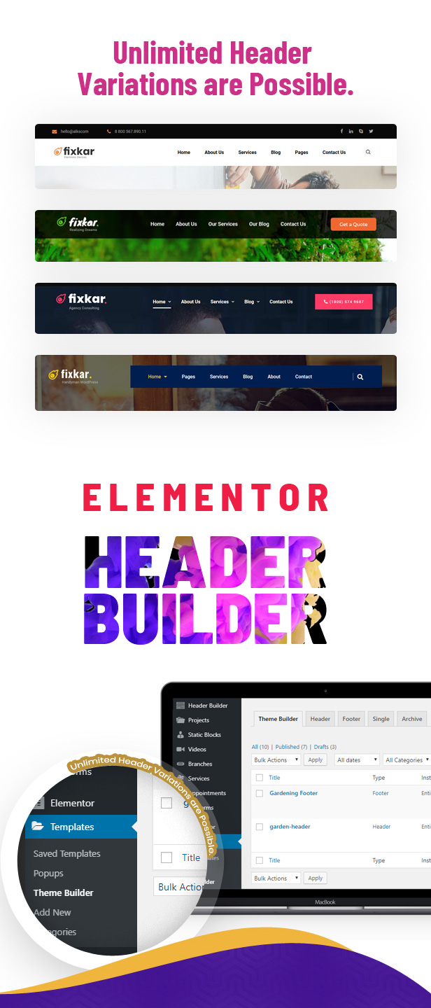 FixKar - All Services WordPress Theme Build With Elementor - 3