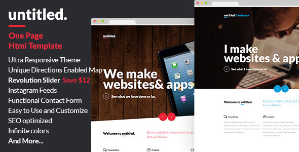 UNTITLED - The Ulitmate Multipurpose Parallax Html Template