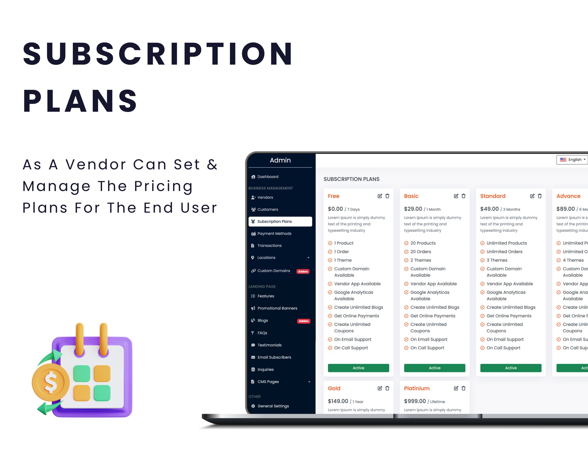 StoreMart SaaS - Online Product Selling SaaS Business Website Builder