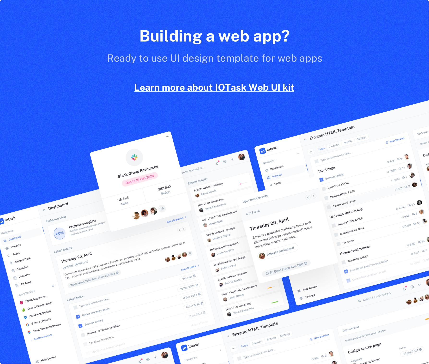 IOTASK Mobile - UI Kit for Admin Dashboard Apps - 6