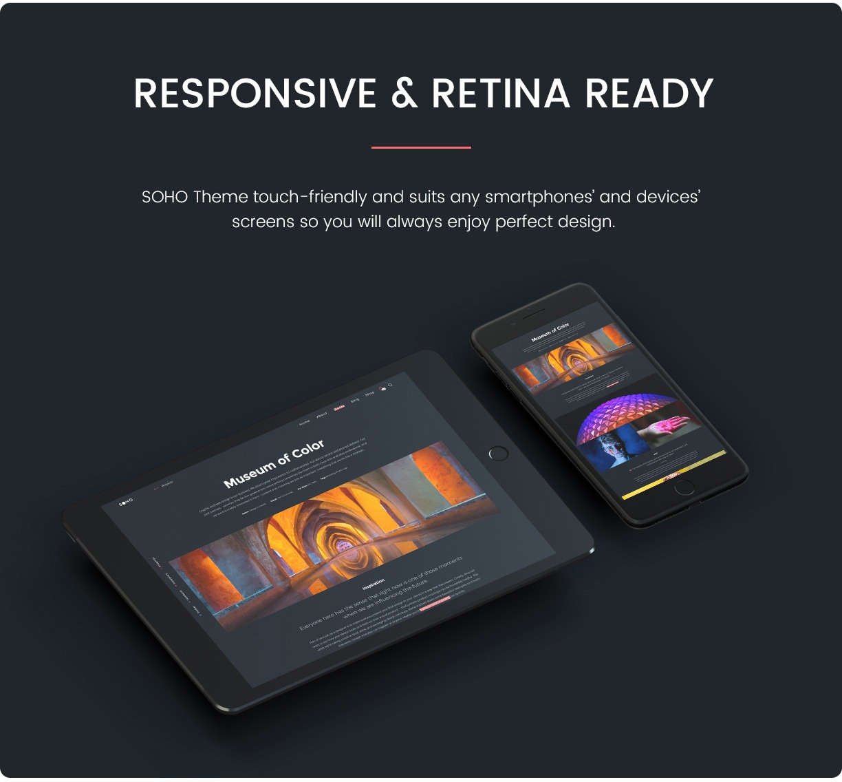 Photography Creative Portfolio WordPress Theme - Soho Pro - 5