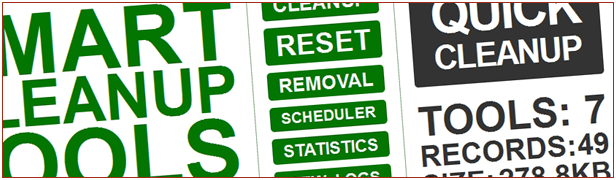 Quick cleanup: one click full cleanup