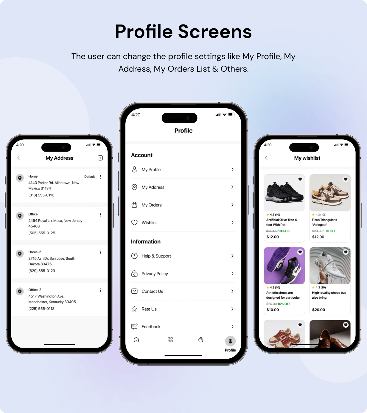 Shoes Store App - E-commerce Store app in Flutter 3.x (Android, iOS) with WooCommerce Full App - 16