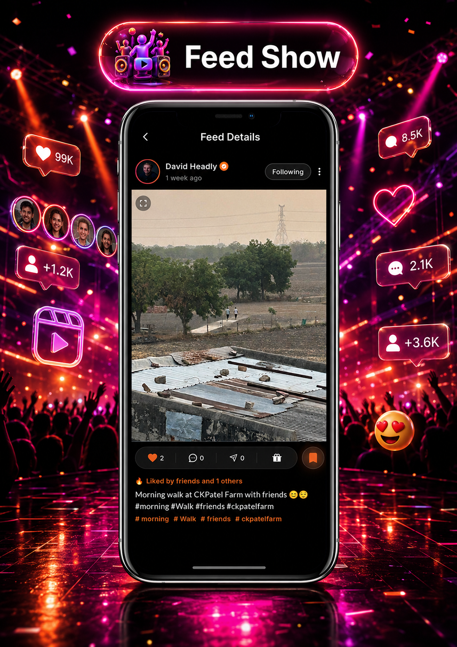 DTTrends – TikTok Clone | Reels, Live Streaming, PK Battle, Story, Feed, Chat | Flutter App - 17
