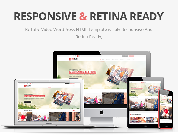 Betube Video HTML Template