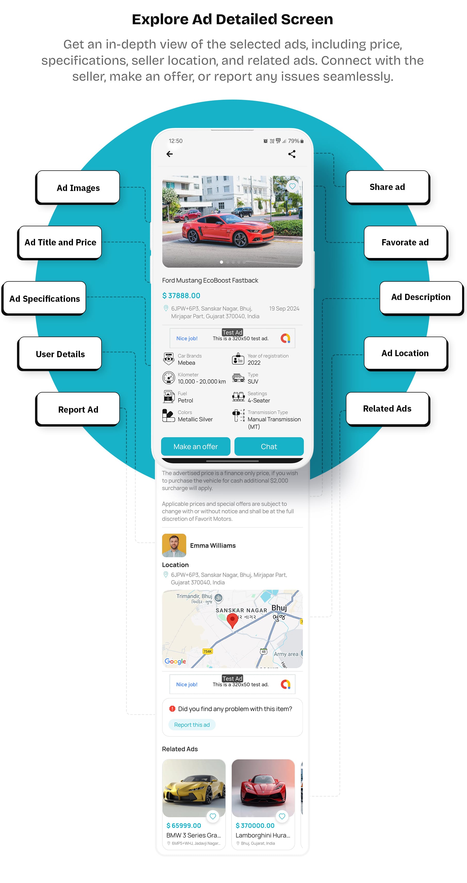 eClassify - Classified Buy and Sell Marketplace Flutter App with Laravel Admin Panel - 14