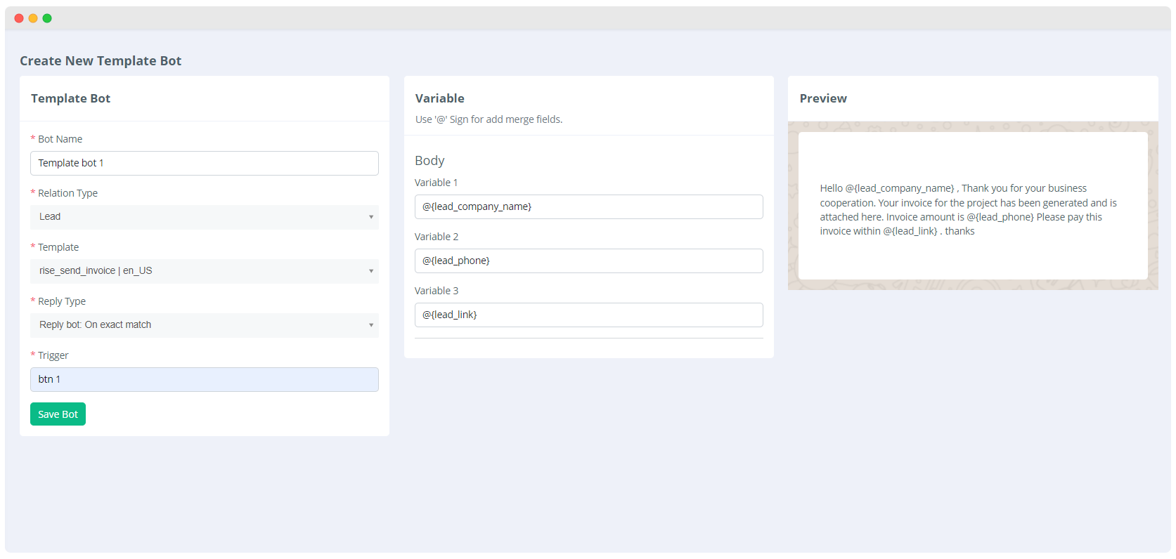 WhatsBoost - WhatsApp Marketing, Bot & Chat Plugin for Rise CRM - 9