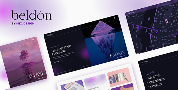 Beldon - Coming Soon and Landing Page Template